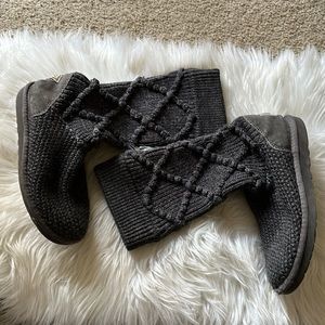 Ugg | Argyle Sock Boots Size 6